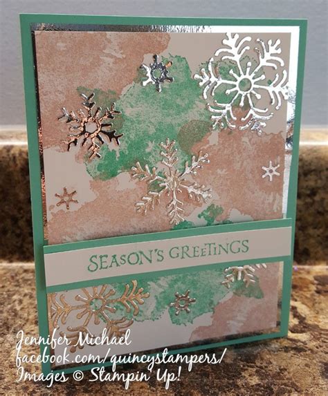 Deal 2 damage to all enemy minions and freeze them. Stampin' Up! Quincy Beautiful Blizzard in Powder Pink & Coastal Cabana | Watercolor christmas ...