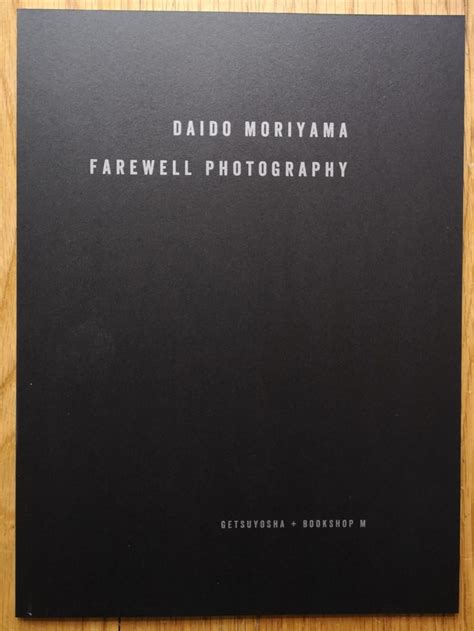 Farewell Photography By Daido Moriyama New Hardcover St