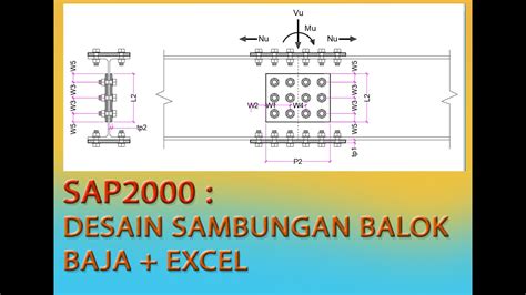 Perhitungan Sambungan Balok Kolom Baja Imagesee