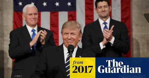 Analysis Trump Shocks Congress With A Speech That Stuck To Script Donald Trump The Guardian