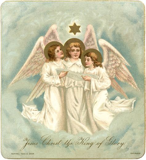Christmas Angels Image The Graphics Fairy