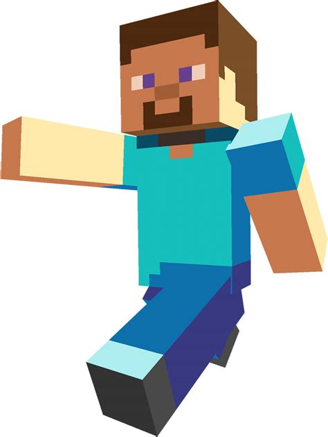 Minecraft Man Drawing Free Image Download