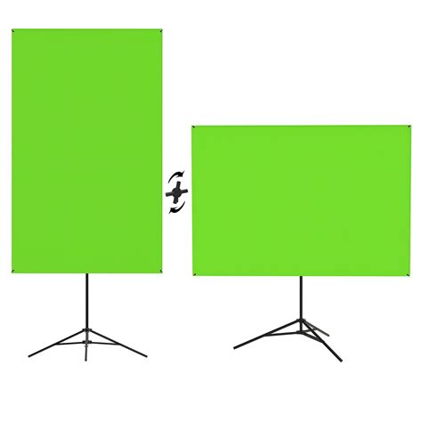 Buy Green Screen Green Screen Backdrop With Stand Collapsible Photo