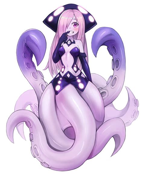 HD Wallpaper Monster Girl Blushing Scylla Anime Kraken Monster Girl Encyclopedia