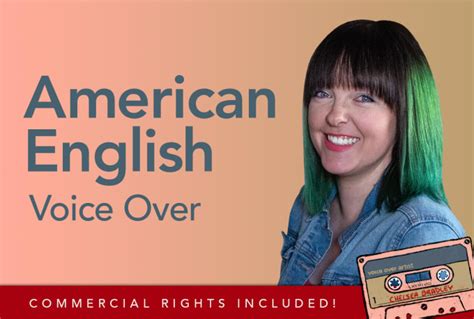 record a clear american english female voice over by chelseavo fiverr