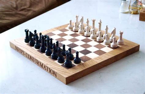 Personalised Wooden Chess Boards Chess Sets Mmss