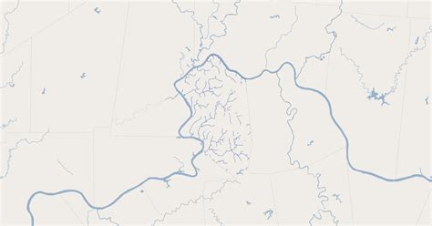 Boone County Kentucky Perennial Blue Line Streams Koordinates