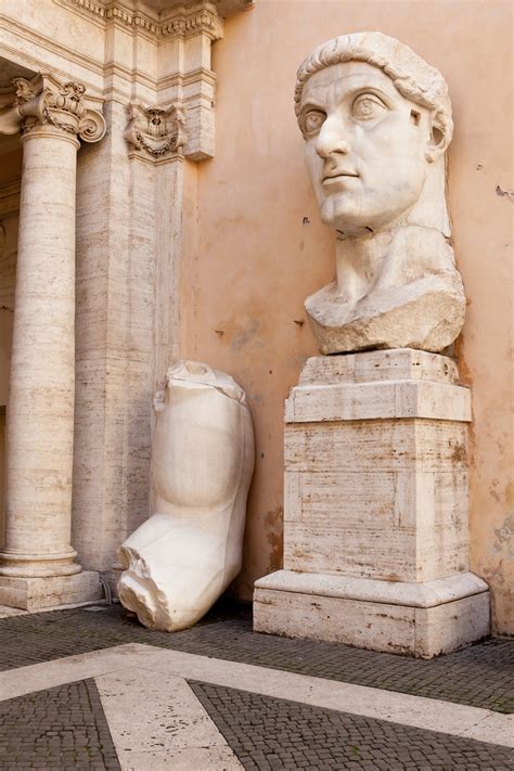 Colossal Statue Of Constantine Head Religionfacts
