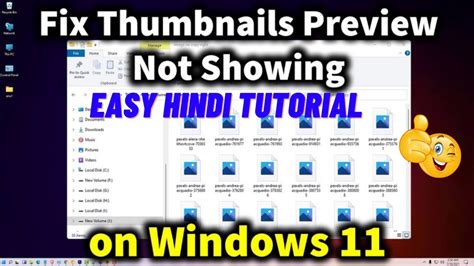 How To Fix Thumbnails Preview Not Showing On Windows 11 Why Not Show