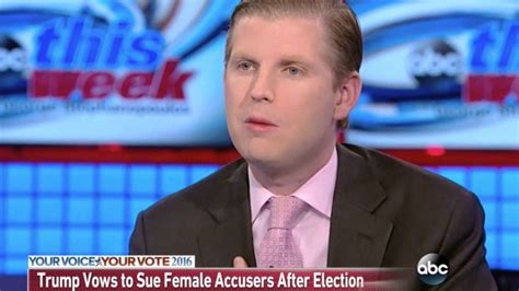 We never claimed that he went in with a pimp costume, said giles. George Stephanopoulos and Eric Trump Discuss Project ...