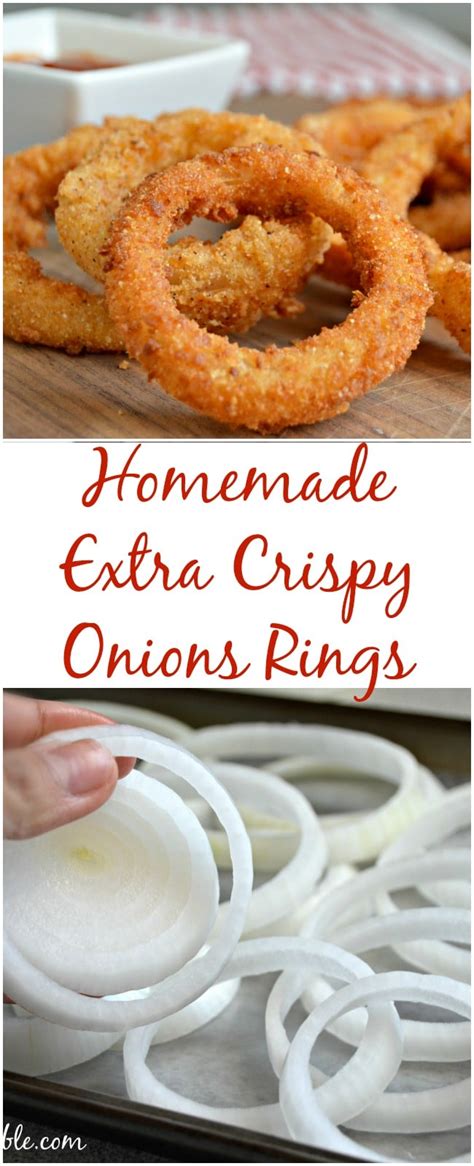 How To Make Perfect Extra Crispy Homemade Onion Rings