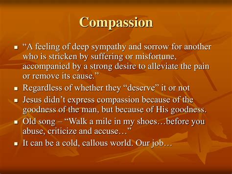 Ppt Christ Teaches Us Compassion Powerpoint Presentation Free