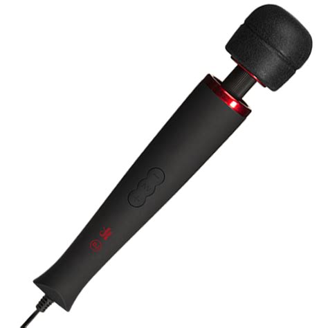Buy Kink Power Wand With Adapter Black Sex Toy