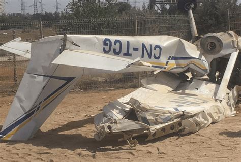 مكتب التحقيقات وتحليل حوادث الطيران المدني يفتح تحقيقا في واقعة تحطم طائرة بالقنيطرة