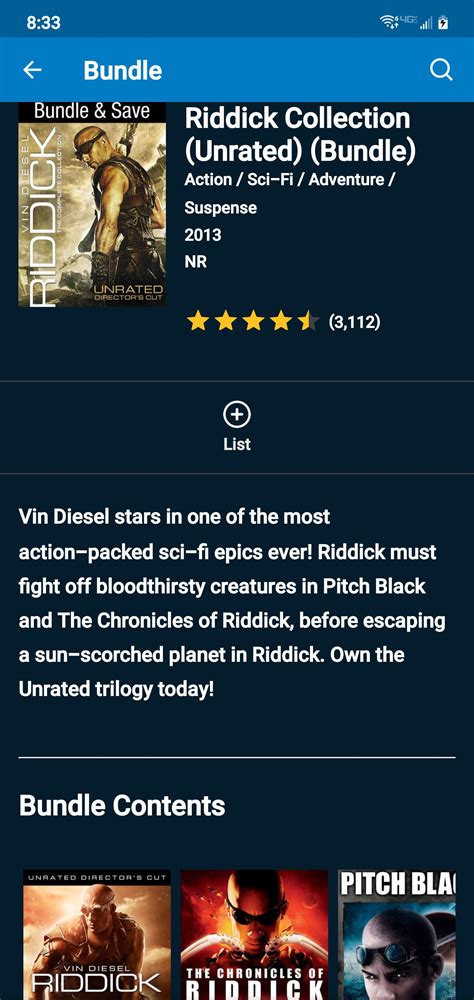 Vudu Disc To Digital Movie List 56