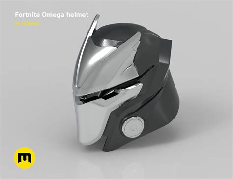 Obj File Fortnite Omega Helmet・3d Printer Design To Download・cults