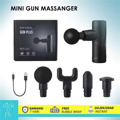 Promo Alat Pijat Mini Gun Massager Gun Alat Pijat Terapi Theraphy Device Diskon 23 Di Seller