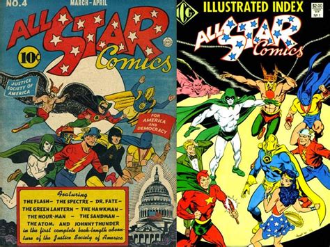 Daves Comic Heroes Blog Justice Society Of America