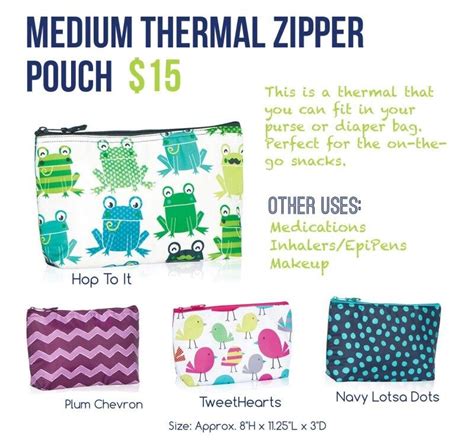 Medium Thermal Zipper Pouch Thirty One Spring 2015 Thirty One Ts Thirty One Purses Thirty