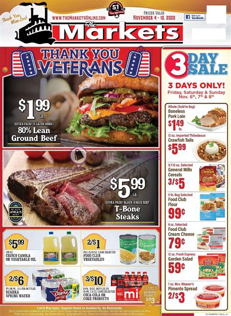 The Markets Weekly Ad Sales And Flyers Specials Mallscenters
