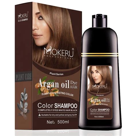 To refresh previously colored hair, work the remainder of the color through the ends and process for up to 5 minutes before the end of processing time. Mokeru 1Pack Long Lasting Argan oil Extract Natural ...