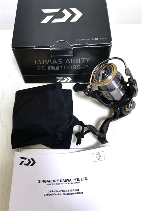 Daiwa 21 Luvias Airity FC LT1000S P Spinning Reel Sports Equipment