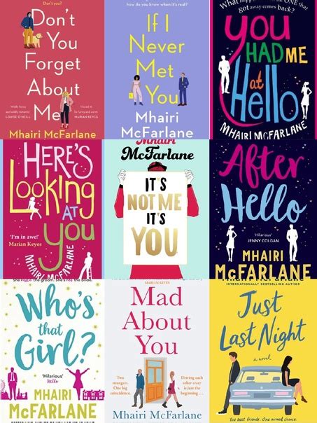 Mhairi Mcfarlane Collection Romance Humour Mad About You Whos That
