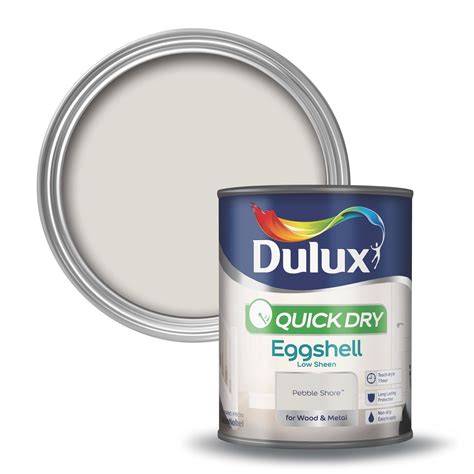 Dulux Interior Pebble Shore Eggshell Wood And Metal Paint 750ml