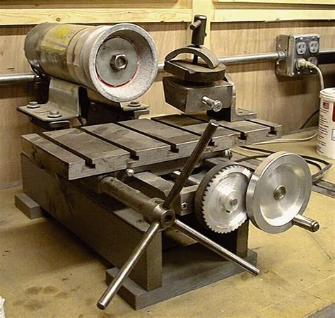 Surface grinders usually have a. Home made tool & cutter grinder modifications | Homemade tools, Metal working tools, Machine ...