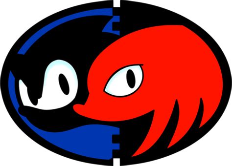 Sonic And Knuckles Logo Vector By Digitallyfe On Deviantart