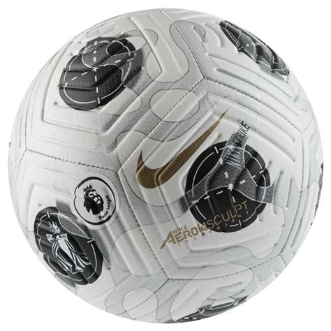 Nike Football Strike Premier League Whitesilver Metallicblackgold