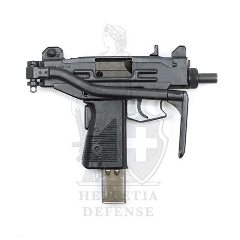 Imi Micro Uzi Semi Automatic Pistol 9x19 Caliber With Folding Stock