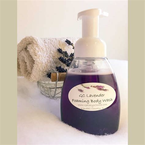 Gc Lavender Foaming Body Wash Gallerys Choice