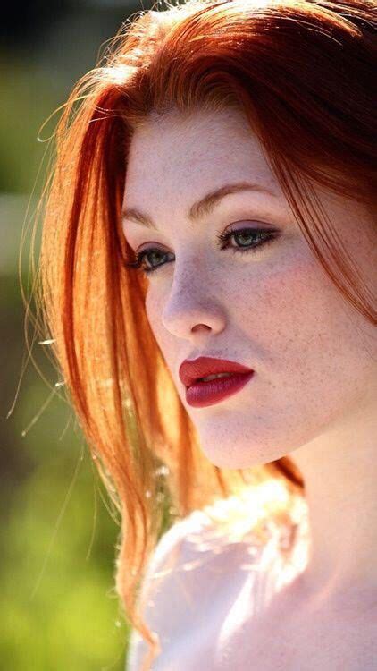 Virginia Petrucci Fire Red Hair Red To Blonde Pale Skin