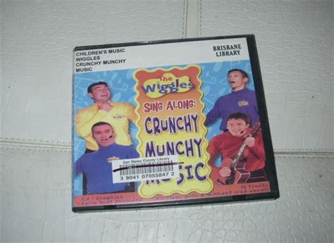 The Wiggles Sing Along Crunchy Muchy Music Cd 1799 Picclick