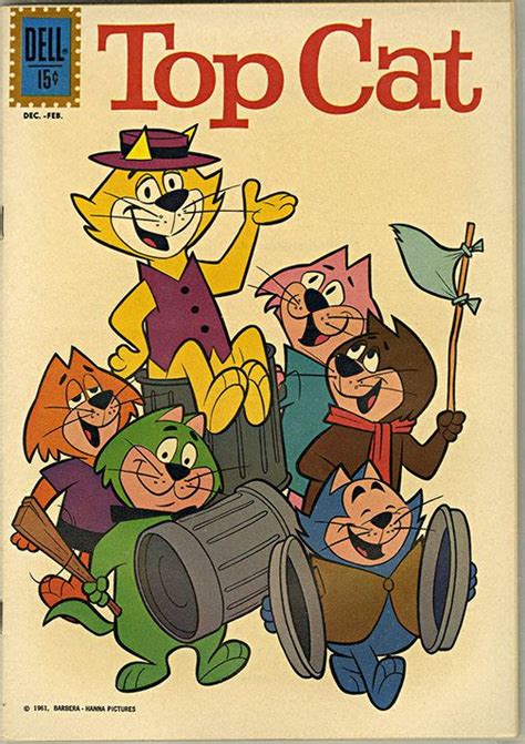 Cb 70 Top Cat Vintage Comic Book Posters Classic Cartoon Characters