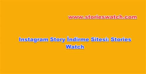 Posting on instagram from your desktop can save you time and offer more flexibility in what you can upload (such as edited videos and images). Instagram Story İndirme Sitesi: Stories Watch | İnternetKafa