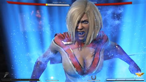 injustice 2 power girl gameplay hd [1080p60fps] youtube