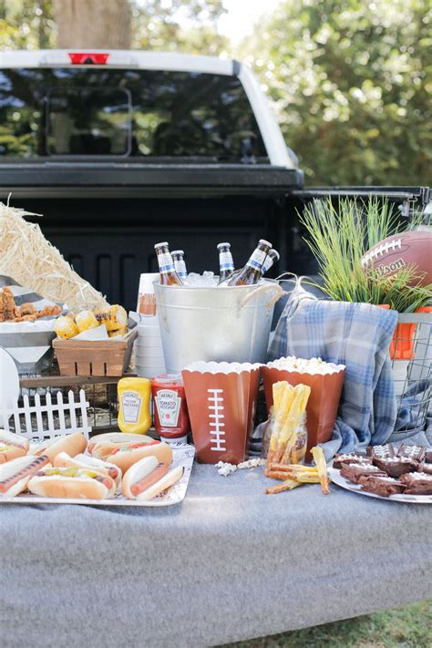 Simple Tailgate Setup Tailgate Decorations Tailgate Tailgate Party