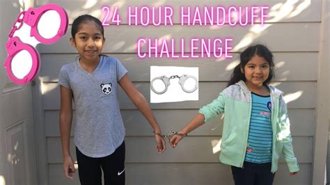 24 Hour Handcuff Challenge To My Sistersubscribe Youtube