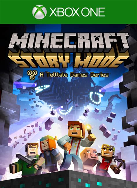 Minecraft Story Mode 2015 Xbox One Box Cover Art Mobygames