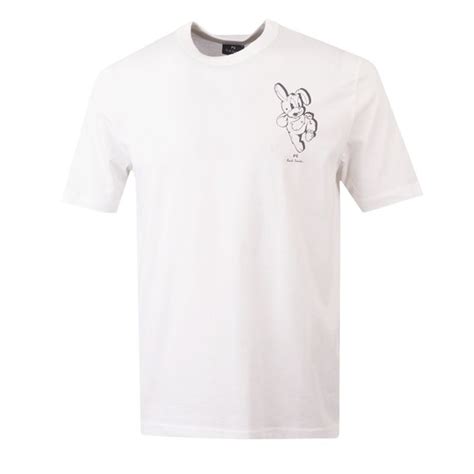 Ps Paul Smith Naughty Chest Bunny T Shirt Oxygen Clothing
