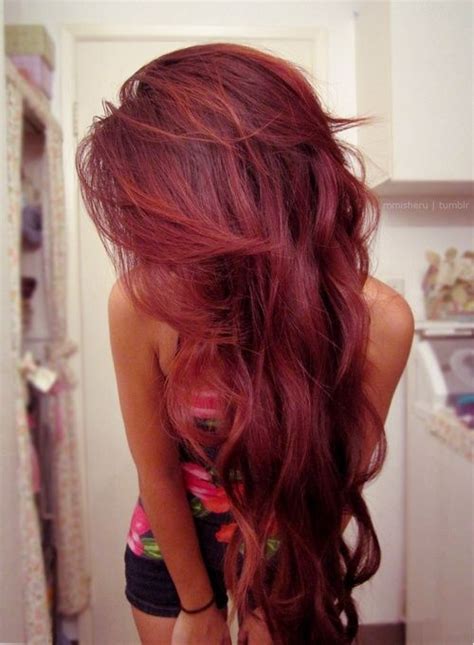 Plum Red Hair Hair Color Pinterest Hair Red Hair And Hair Color