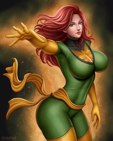 Jean Grey By Flowerxl Hentai Foundry