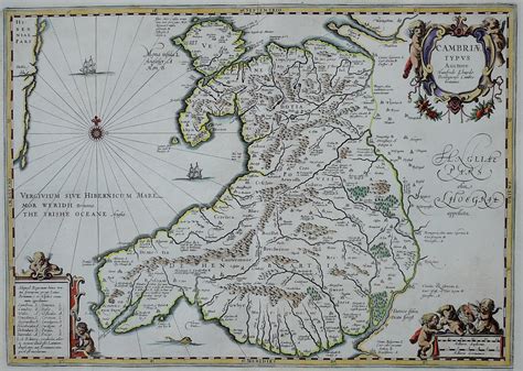 Wales Michael Jennings Antique Maps And Prints