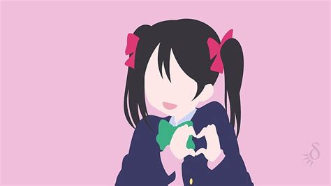 Online Crop Hd Wallpaper Nico Yazawa Love Live Anime Pink Color