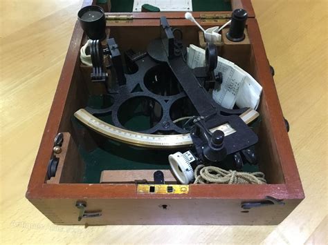 antiques atlas sextant 27993 by hughes and son ltd london