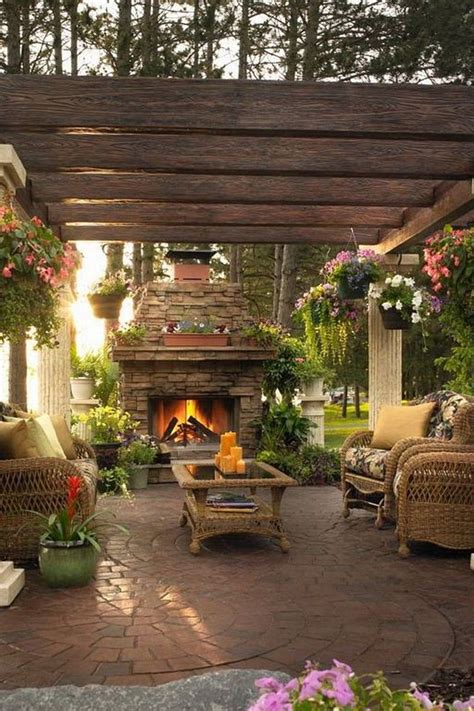 20 Elegant Outdoor Diy Fireplace Design Ideas That Easy To Make