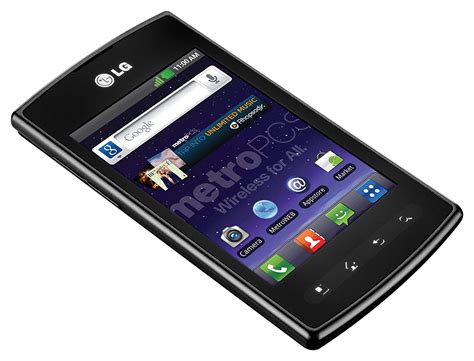 Lg Optimus M Prepaid Android Phone Metropcs Big Nano Best Shopping Destination For Tech