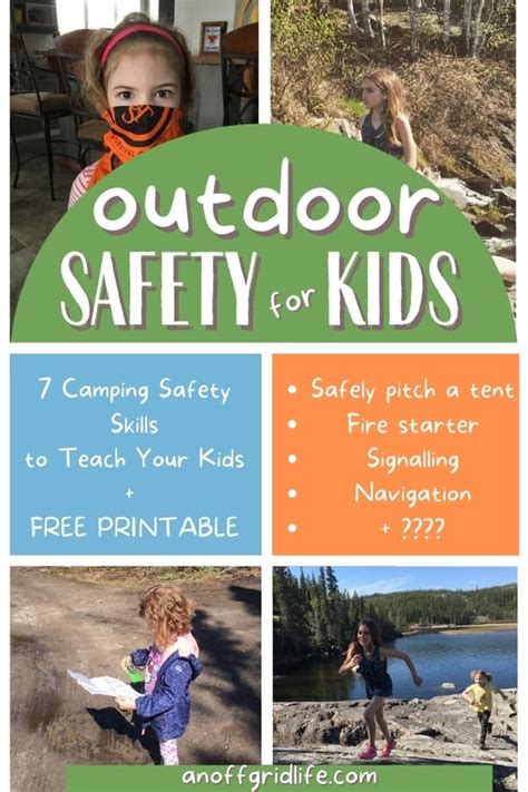 Outdoor Safety For Kids 7 Camping Skills To Teach An Off Grid Life